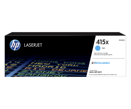 Toner HP 415X W2031X cyan
